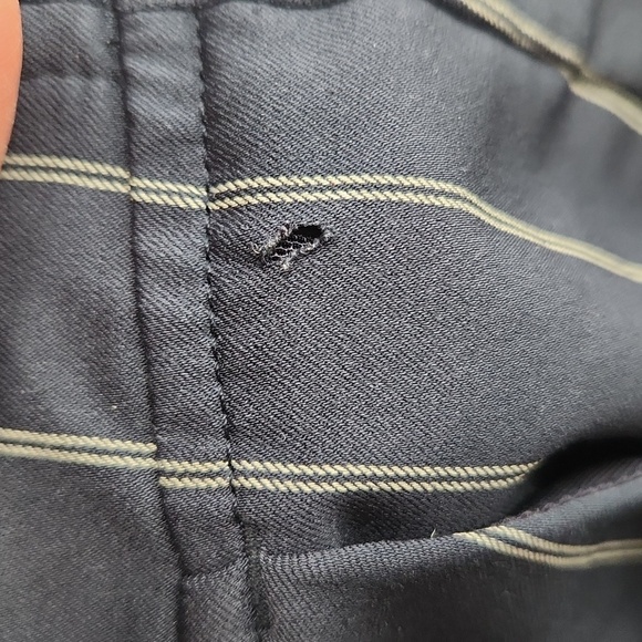 Athleta Stripe Midtown Ankle Pant in Navy - Picture 10 of 12